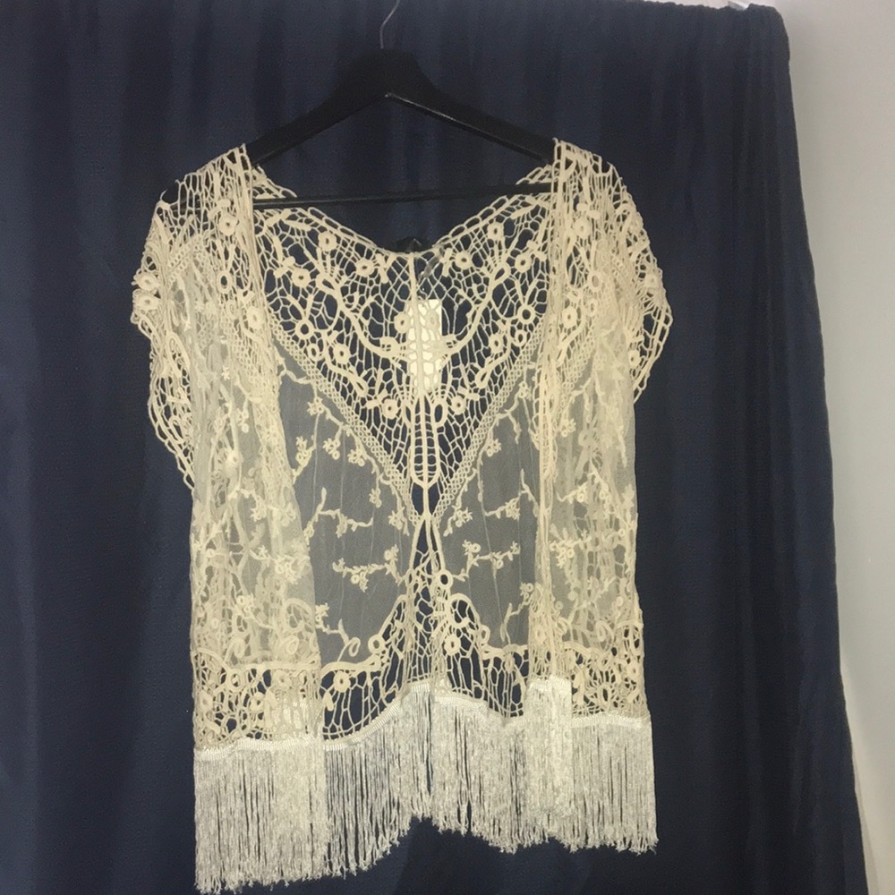 Lace cover up